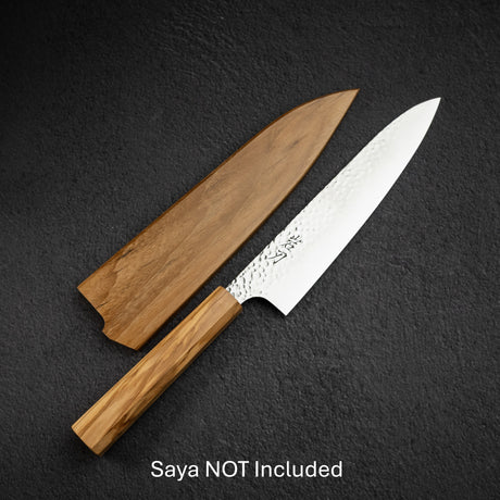 岩刃社 VG10鋼 鎚目 大馬士革 牛刀 210mm