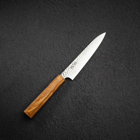 岩刃社 VG10鋼 鎚目 大馬士革 小刀 / 蔬果刀 150mm
