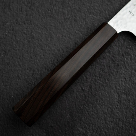 Hatsukokoro Hayabusa VG10 Tsuchime Sanmai Bunka 150mm Ebony