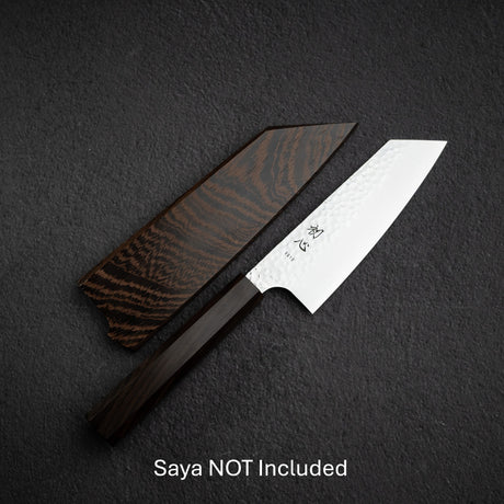 Hatsukokoro Hayabusa VG10 Tsuchime Sanmai Bunka 150mm Ebony