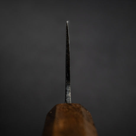 Hatsukokoro Kurogane Blue 2 Kurouchi Nakiri 165mm Black Chacate