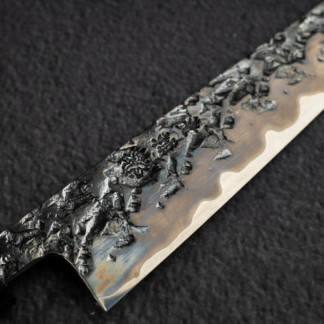 Kisuke x Xinguo ATS34 Petty Tsuchime Mirror Kasumi Finish 180mm w Knife Guard