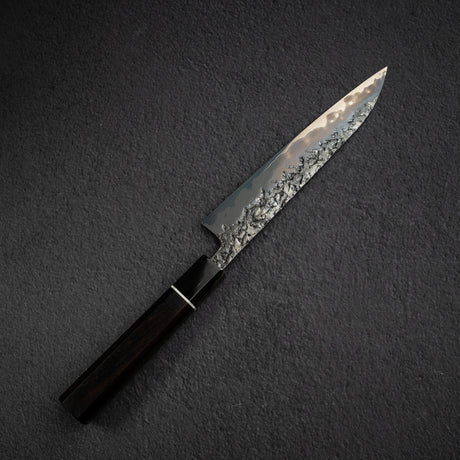 Kisuke x Xinguo ATS34 Petty Tsuchime Mirror Kasumi Finish 180mm w Knife Guard