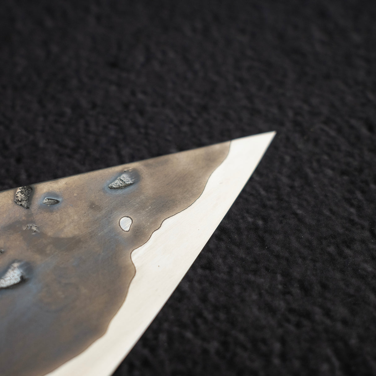 Kisuke x Xinguo ATS34 K tip Gyuto Tsuchime Mirror Kasumi 240mm w Knife Guard