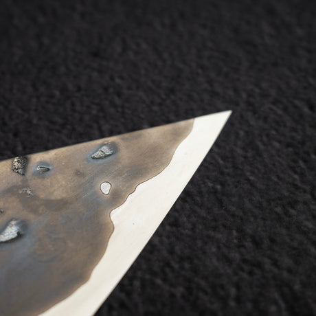 Kisuke x Xinguo ATS34 K tip Gyuto Tsuchime Mirror Kasumi 240mm w Knife Guard