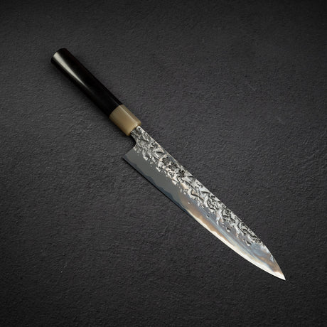 Kisuke x Xinguo ATS34 Sujihiki Tsuchime Mirror Kasumi 240mm w Knife Guard