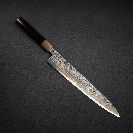 Kisuke x Xinguo ATS34 Sujihiki Tsuchime Mirror Kasumi 270mm w Knife Guard