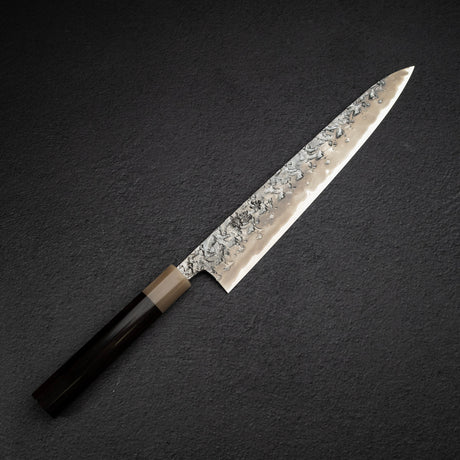 Kisuke x Xinguo ATS34 Sujihiki Tsuchime Mirror Kasumi 270mm w Knife Guard