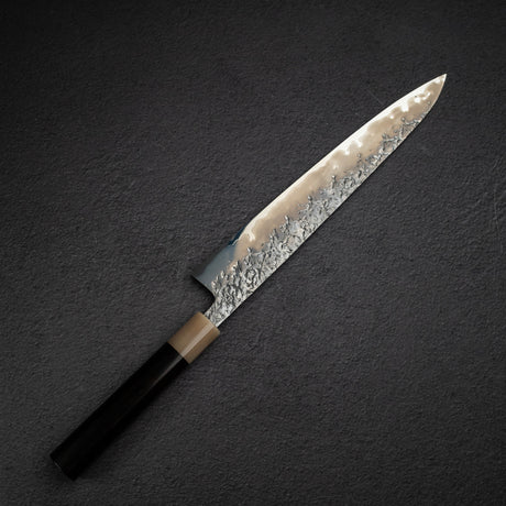 Kisuke x Xinguo ATS34 Sujihiki Tsuchime Mirror Kasumi 270mm w Knife Guard