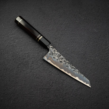 Kisuke x Xinguo ATS34 Honesuki Tsuchime Mirror Kasumi Finish 150mm w Knife Guard