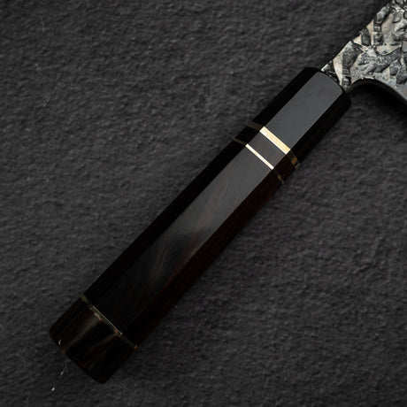 Kisuke x Xinguo ATS34 Honesuki Tsuchime Mirror Kasumi Finish 150mm w Knife Guard