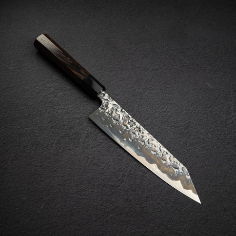 Kisuke x Xinguo ATS34 K tip Gyuto Tsuchime Mirror Kasumi 210mm w Knife Guard