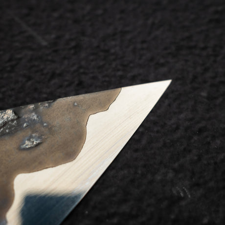 Kisuke x Xinguo ATS34 K tip Gyuto Tsuchime Mirror Kasumi 210mm w Knife Guard