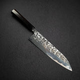 Kisuke x Xinguo ATS34 Gyuto Tsuchime Mirror Kasumi 240mm w Knife Guard