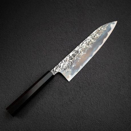 Kisuke x Xinguo ATS34 Gyuto Tsuchime Mirror Kasumi 240mm w Knife Guard