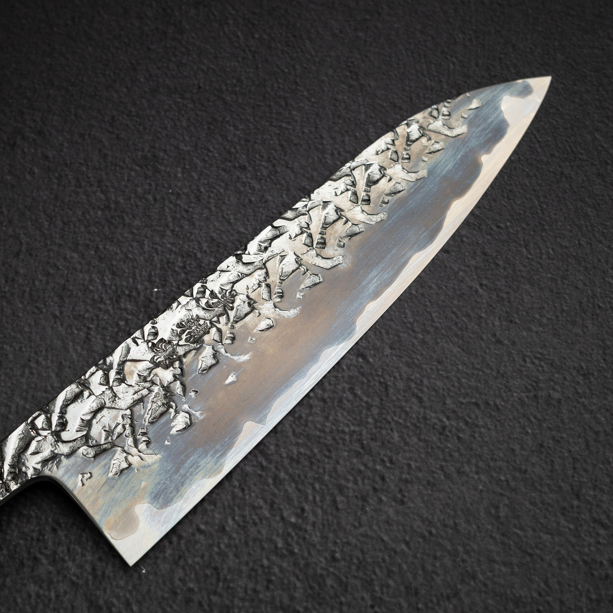 Kisuke x Xinguo ATS34 Gyuto Tsuchime Mirror Kasumi 240mm w Knife Guard