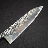 Kisuke x Xinguo ATS34 Gyuto Tsuchime Mirror Kasumi 240mm w Knife Guard