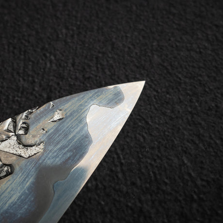 Kisuke x Xinguo ATS34 Gyuto Tsuchime Mirror Kasumi 240mm w Knife Guard