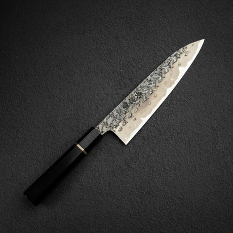 Kisuke x Xinguo ATS34 Gyuto Tsuchime Mirror Kasumi 210mm w Knife Guard