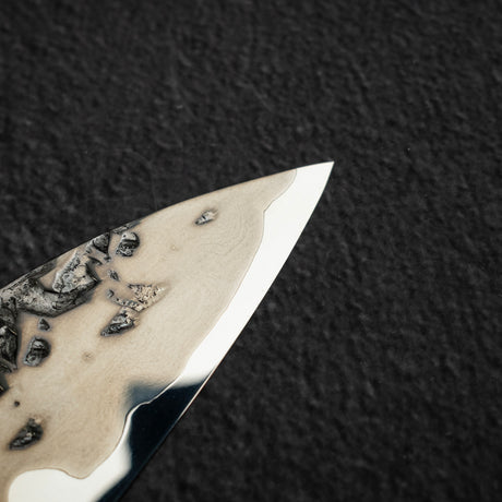 Kisuke x Xinguo ATS34 Gyuto Tsuchime Mirror Kasumi 210mm w Knife Guard