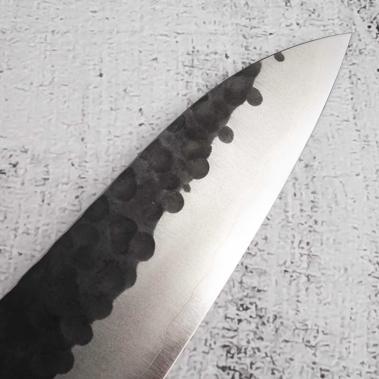 Masakage Koishi AS Gyuto 210mm Aogami Super Kurouchi Tsuchime K&S Hearted-shaped Ironwood Handle