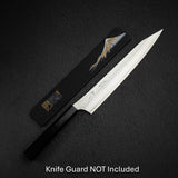 Kurosaki Kokusen Ei AS Sujihiki 270mm Aogami Super Ebony