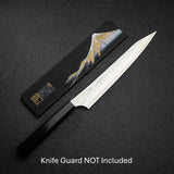 Kurosaki Kokusen Ei AS Sujihiki 240mm Aogami Super Ebony