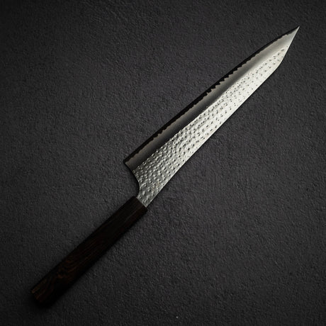 Kurosaki Kokusen Ei Aogami Super K tip Gyuto 270mm Ebony Handle