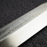 Hatsukokoro x Shimizu Ginsan Damascus K-tip Oozori Yanagiba 330mm
