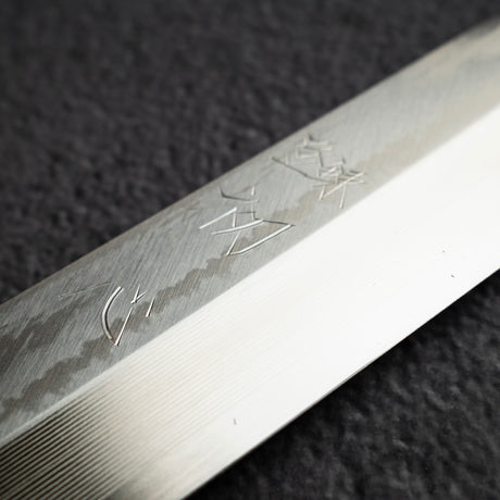 Hatsukokoro x Shimizu Ginsan Damascus K-tip Oozori Yanagiba 330mm