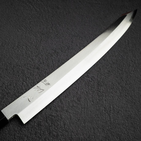 Hatsukokoro x Shimizu Ginsan K-tip Oozori Yanagiba 330mm