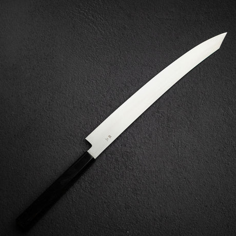 Hatsukokoro x Shimizu Ginsan K-tip Oozori Yanagiba 330mm