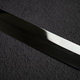 特殊木材: 池田美和 白鋼一號 水本燒 先丸 蛸引 330mm 富士山 刃紋