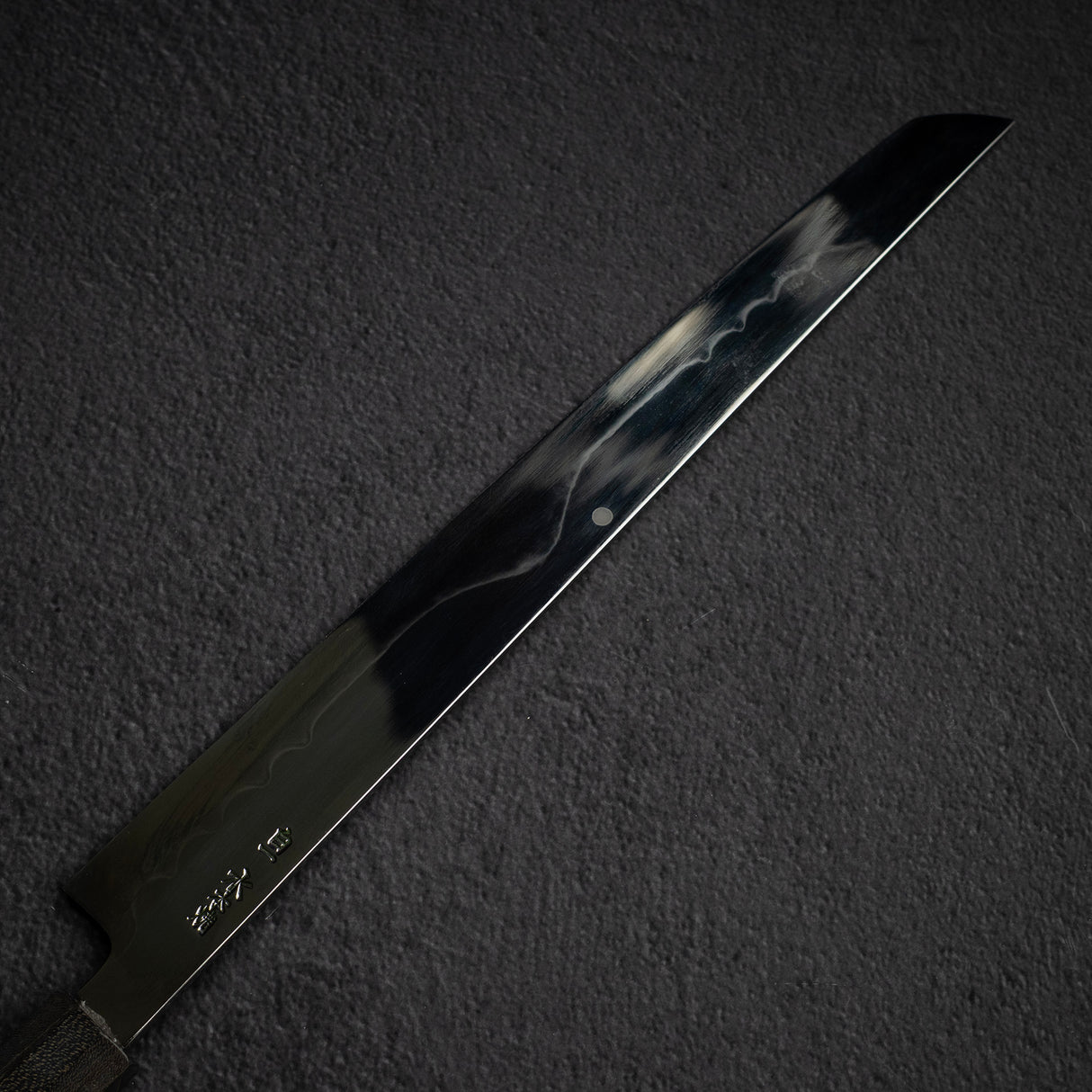 特殊木材: 池田美和 白鋼一號 水本燒 先丸 蛸引 330mm 富士山 刃紋