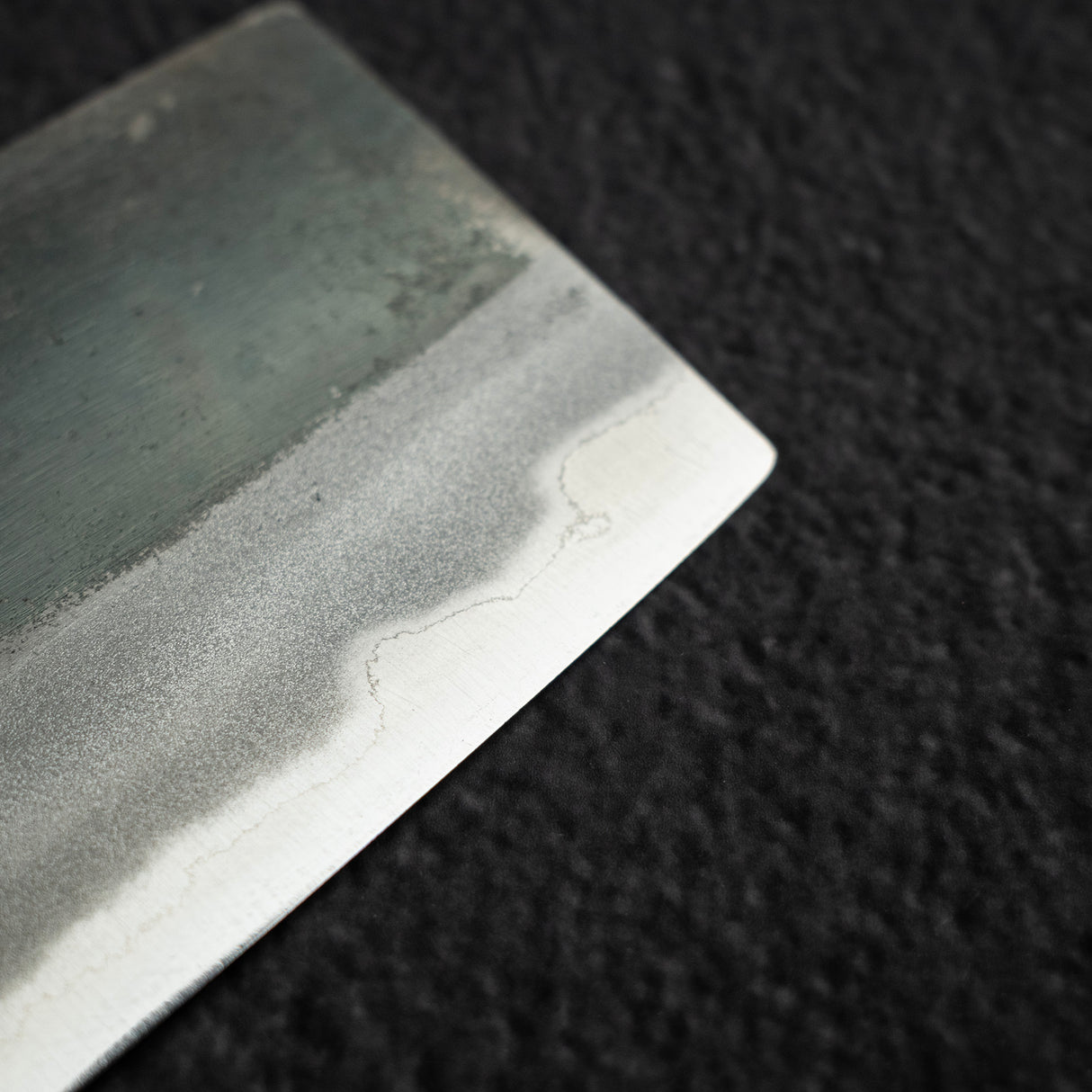 Motokyuuichi Kurosagi AS KU Nakiri 165mm Kurouchi by Hatsukokoro Black Chacate