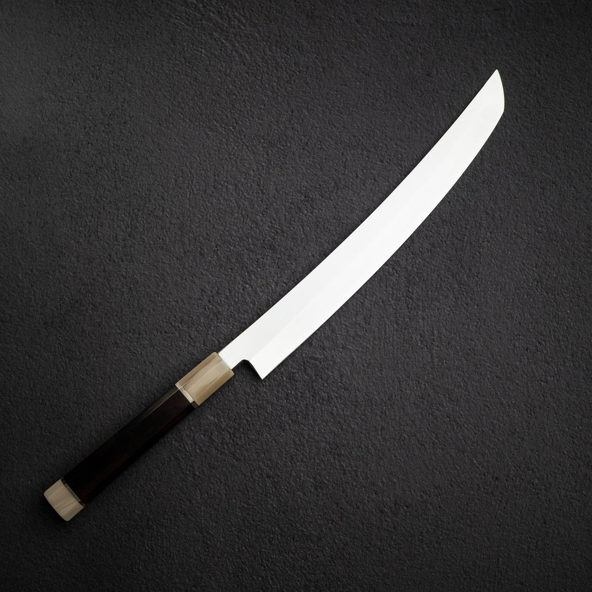 Yamawaki Ginsan 300mm 先丸大反り柳刃 鏡面款