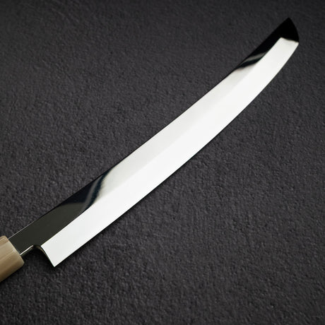 Yamawaki Ginsan Sakimaru Oozori Yanagiba 300mm Mirror Polished