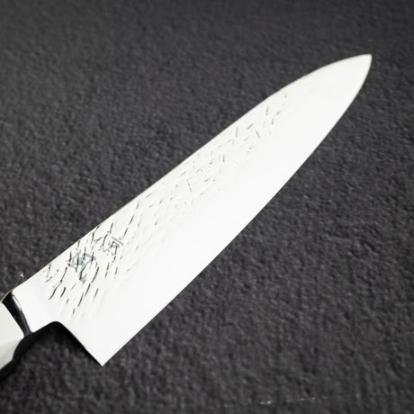 Ono 涼風 SG2鋼 / SG2粉末高速鋼 鎚目 大馬士革 小刀 / 蔬果刀 150mm