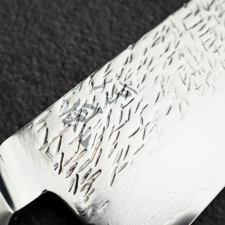 Ono 涼風 SG2鋼 / SG2粉末高速鋼 大馬士革 菜切刀 165mm 鎚目