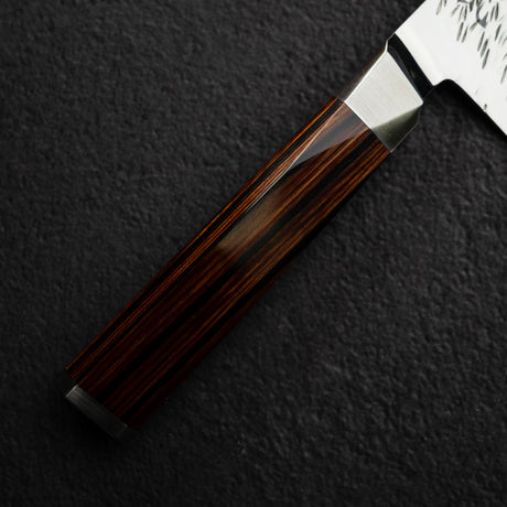 Ono 涼風 SG2鋼 / SG2粉末高速鋼 鎚目 大馬士革 三德刀 180mm