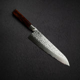 Ono 涼風 SG2鋼 / SG2粉末高速鋼 大馬士革 牛刀 210mm 鎚目 西式