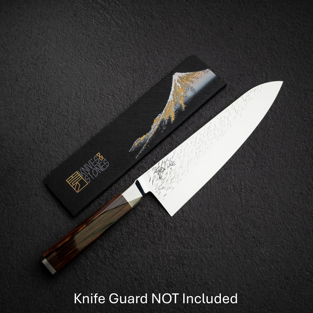 Ono 涼風 SG2鋼 / SG2粉末高速鋼 大馬士革 牛刀 210mm 鎚目 西式