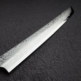 Hatsukokoro x Yoshihiro Yauji Blue 2 Damascus Sakimaru Yanagiba 270mm Old Stock