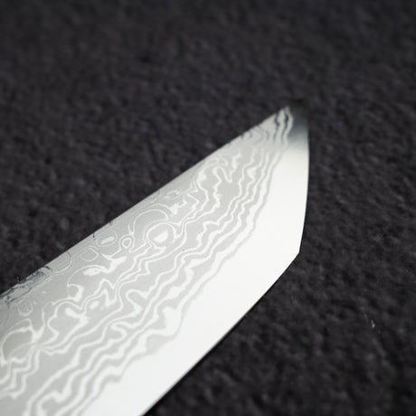Hatsukokoro x Yoshihiro Yauji Blue 2 Damascus Sakimaru Yanagiba 270mm Old Stock