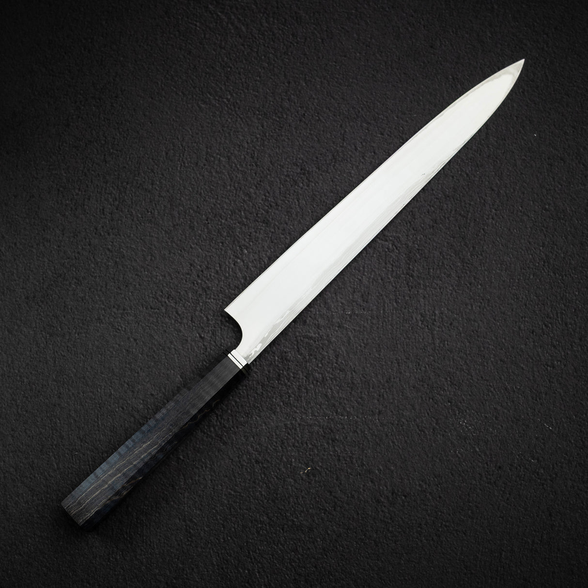 Hatsukokoro x Yoshihiro Yauji Blue 2 Damascus Yanagiba 270mm