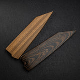 為二唐量身打造的 K-tip Gyuto 鞘（Saya），由 K&S 出品。