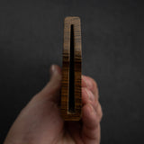 為二唐量身打造的 K-tip Gyuto 鞘（Saya），由 K&S 出品。