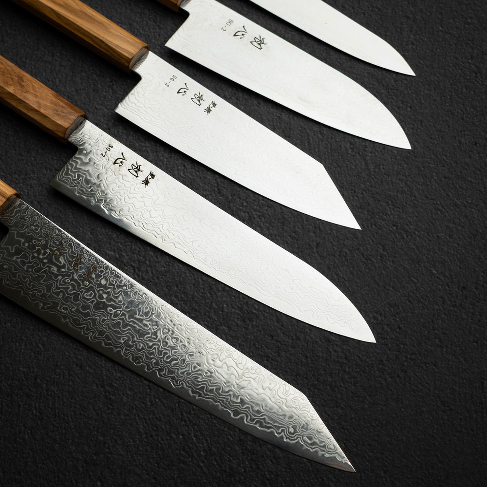 初心 Ryuhyo SG2鋼 / SG2粉末HSS鋼 大馬士革