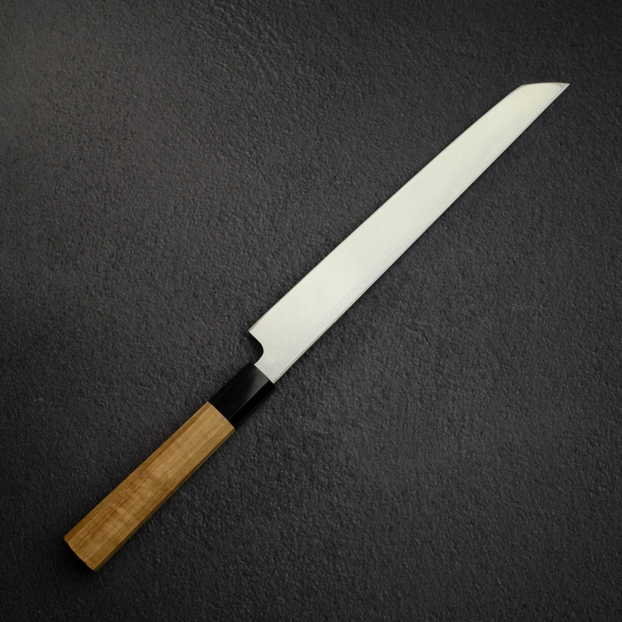 初心 x 明神利器 青鋼二號 黑打 先丸 柳刃 270mm