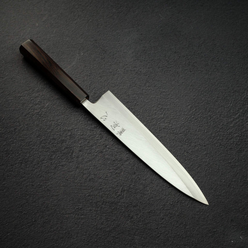 Hatsukokoro x Myojin Shirasagi White 2 Left Handed Mioroshi Deba 210mm